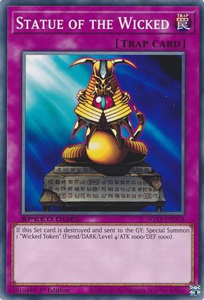 Statue of the Wicked [SGX1-END18] Common - Yu-Gi-Oh! - Card Brawlers | Quebec | Canada |