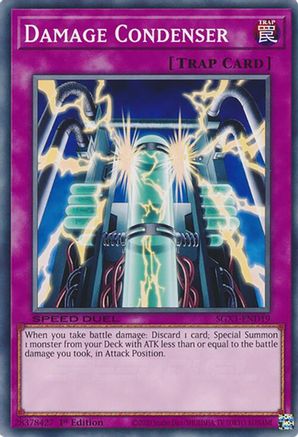 Damage Condenser [SGX1-END19] Common - Yu-Gi-Oh! - Card Brawlers | Quebec | Canada |
