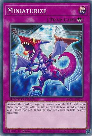 Miniaturize [SGX1-END20] Common - Yu-Gi-Oh! - Card Brawlers | Quebec | Canada |