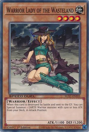 Warrior Lady of the Wasteland [SGX1-ENE05] Common - Yu-Gi-Oh! - Card Brawlers | Quebec | Canada |
