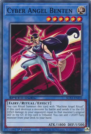 Cyber Angel Benten [SGX1-ENE10] Common - Yu-Gi-Oh! - Card Brawlers | Quebec | Canada |