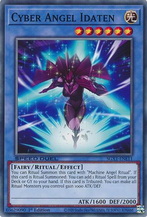 Cyber Angel Idaten [SGX1-ENE11] Common - Yu-Gi-Oh! - Card Brawlers | Quebec | Canada |