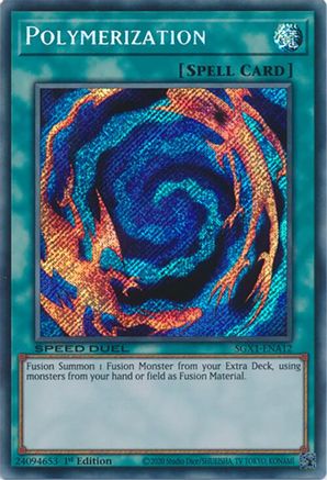 Polymerization [SGX1-ENA12] Secret Rare - Yu-Gi-Oh! - Card Brawlers | Quebec | Canada |