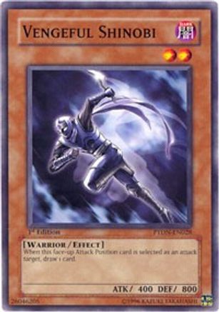 Vengeful Shinobi [PTDN-EN028] Common - Yu-Gi-Oh! - Card Brawlers | Quebec | Canada |