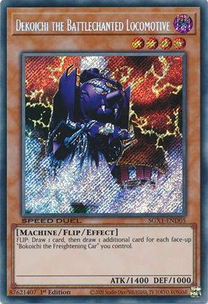 Dekoichi the Battlechanted Locomotive [SGX1-END05] Secret Rare - Yu-Gi-Oh! - Card Brawlers | Quebec | Canada |