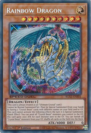 Rainbow Dragon [SGX1-ENF01] Secret Rare - Yu-Gi-Oh! - Card Brawlers | Quebec | Canada |