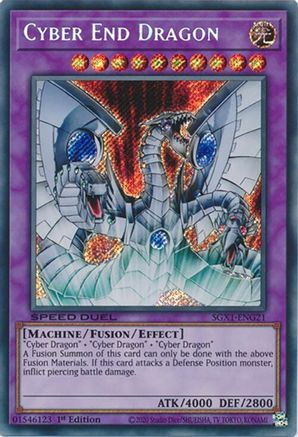 Cyber End Dragon [SGX1-ENG21] Secret Rare - Yu-Gi-Oh! - Card Brawlers | Quebec | Canada |