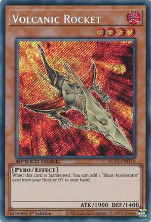 Volcanic Rocket [SGX1-ENH10] Secret Rare - Yu-Gi-Oh! - Card Brawlers | Quebec | Canada |