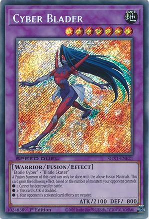Cyber Blader [SGX1-ENE21] Secret Rare