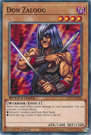 Don Zaloog [SGX1-ENI04] Common - Yu-Gi-Oh! - Card Brawlers | Quebec | Canada |