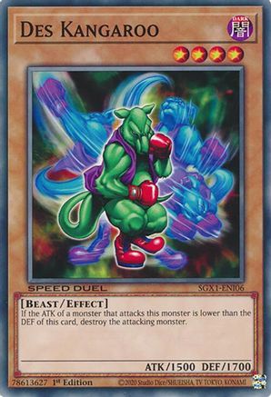 Des Kangaroo [SGX1-ENI06] Common - Yu-Gi-Oh! - Card Brawlers | Quebec | Canada |