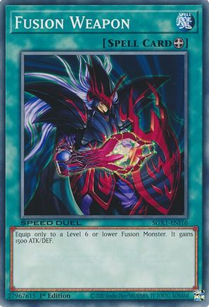 Fusion Weapon [SGX1-ENI16] Common - Yu-Gi-Oh! - Card Brawlers | Quebec | Canada |