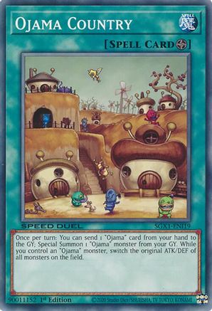 Ojama Country [SGX1-ENI19] Common - Yu-Gi-Oh! - Card Brawlers | Quebec | Canada |