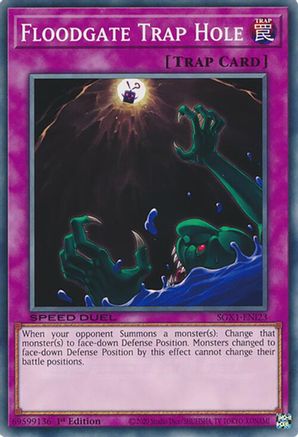 Floodgate Trap Hole [SGX1-ENI23] Common - Yu-Gi-Oh! - Card Brawlers | Quebec | Canada |