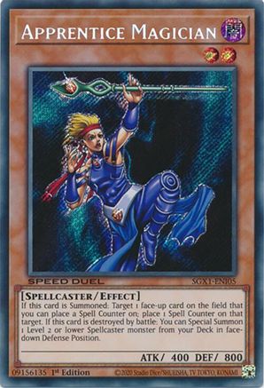 Apprentice Magician [SGX1-ENI05] Secret Rare - Yu-Gi-Oh! - Card Brawlers | Quebec | Canada |