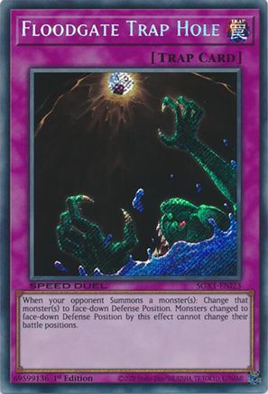 Floodgate Trap Hole [SGX1-ENI23] Secret Rare - Yu-Gi-Oh! - Card Brawlers | Quebec | Canada |