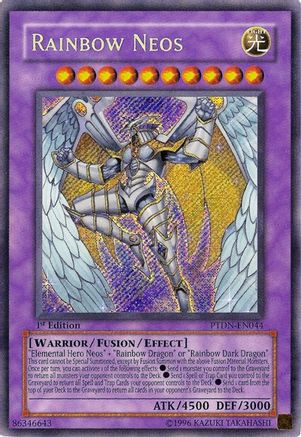 Rainbow Neos [PTDN-EN044] Secret Rare - Yu-Gi-Oh! - Card Brawlers | Quebec | Canada |