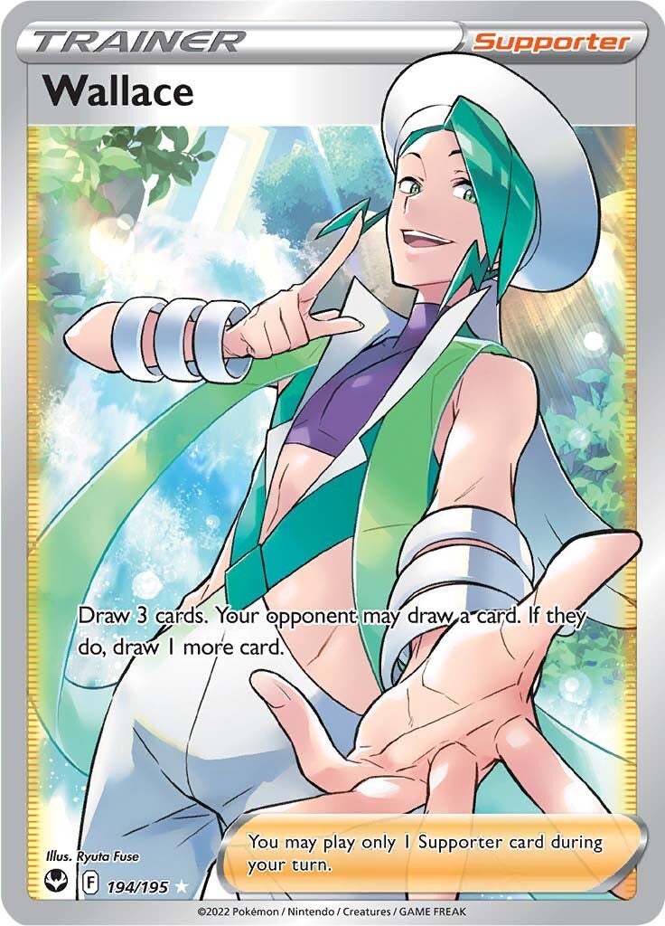 Wallace (194/195) [Sword & Shield: Silver Tempest] - Pokémon - Card Brawlers | Quebec | Canada |