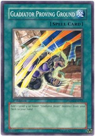 Gladiator Proving Ground [PTDN-EN061] Common - Yu-Gi-Oh! - Card Brawlers | Quebec | Canada |
