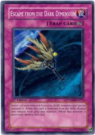 Escape from the Dark Dimension [PTDN-EN072] Super Rare - Yu-Gi-Oh! - Card Brawlers | Quebec | Canada |