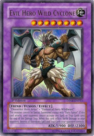 Evil Hero Wild Cyclone [DP06-EN011] Ultra Rare - Yu-Gi-Oh! - Card Brawlers | Quebec | Canada |