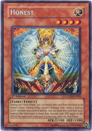 Honest [LODT-EN001] Secret Rare - Yu-Gi-Oh! - Card Brawlers | Quebec | Canada |