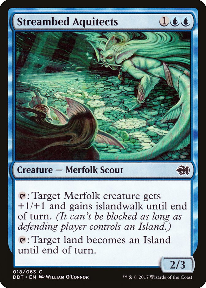 Streambed Aquitects [Duel Decks: Merfolk vs. Goblins] - Magic: The Gathering - Card Brawlers | Quebec | Canada |