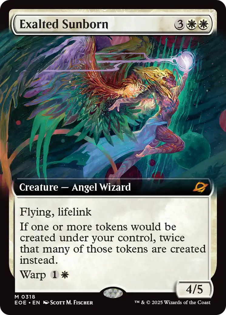 Exalted Sunborn (Extended Art) [Edge of Eternities] - Magic: The Gathering - Card Brawlers | Quebec | Canada |