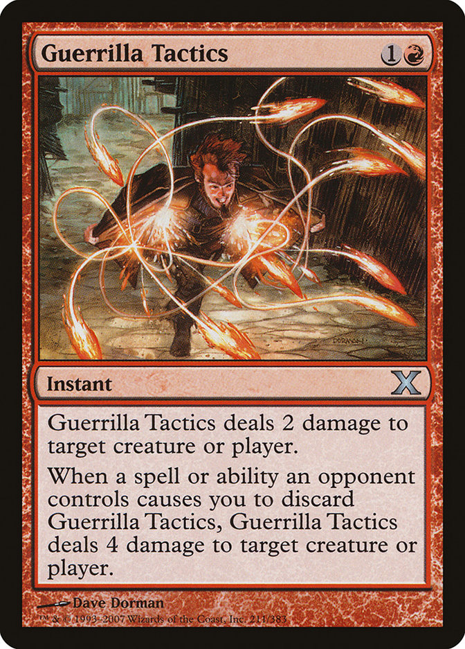 Guerrilla Tactics [Tenth Edition] - Magic: The Gathering - Card Brawlers | Quebec | Canada |