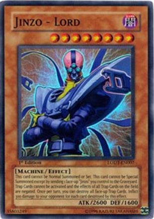 Jinzo - Lord [LODT-EN007] Super Rare - Yu-Gi-Oh! - Card Brawlers | Quebec | Canada |