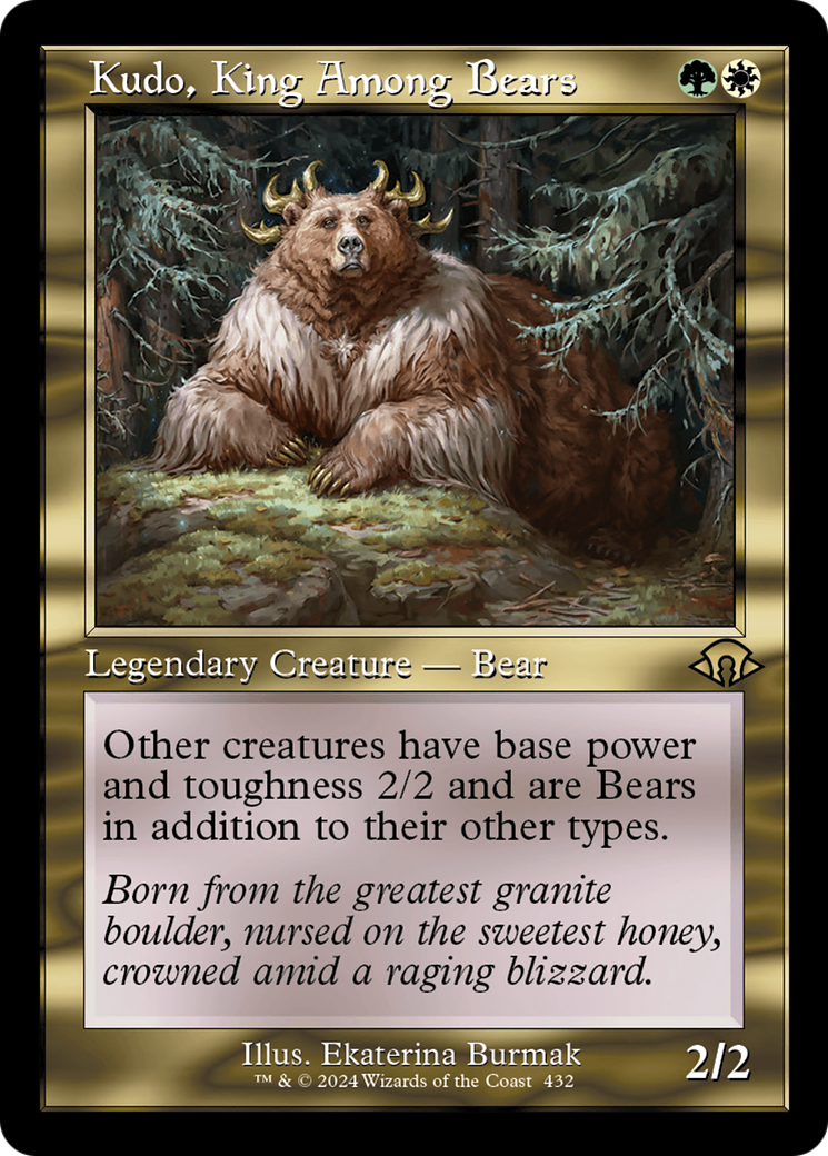 Kudo, King Among Bears (Retro) [Modern Horizons 3] - Magic: The Gathering - Card Brawlers | Quebec | Canada |