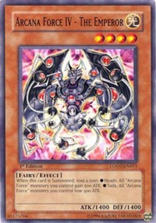 Arcana Force IV - The Emperor [LODT-EN011] Common - Yu-Gi-Oh! - Card Brawlers | Quebec | Canada |