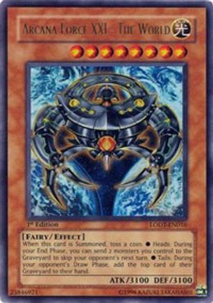 Arcana Force XXI - The World [LODT-EN016] Ultra Rare - Yu-Gi-Oh! - Card Brawlers | Quebec | Canada |