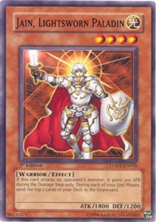 Jain, Lightsworn Paladin [LODT-EN018] Common - Yu-Gi-Oh! - Card Brawlers | Quebec | Canada |