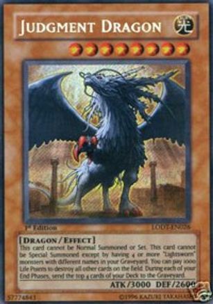 Judgment Dragon [LODT-EN026] Secret Rare - Yu-Gi-Oh! - Card Brawlers | Quebec | Canada |