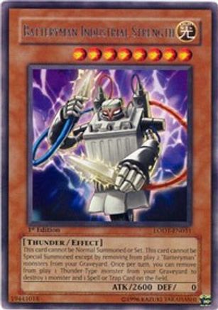 Batteryman Industrial Strength [LODT-EN031] Rare - Yu-Gi-Oh! - Card Brawlers | Quebec | Canada |
