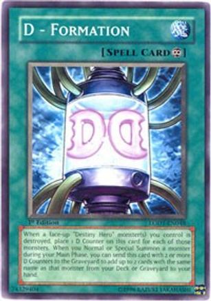 D - Formation [LODT-EN048] Common - Yu-Gi-Oh! - Card Brawlers | Quebec | Canada |