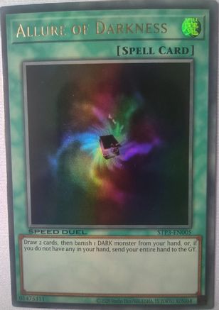 Allure of Darkness [STP3-EN005] Ultra Rare - Yu-Gi-Oh! - Card Brawlers | Quebec | Canada |
