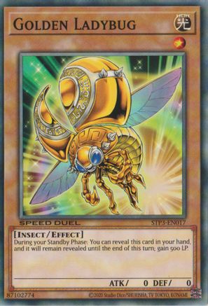 Golden Ladybug [STP3-EN017] Common - Yu-Gi-Oh! - Card Brawlers | Quebec | Canada |