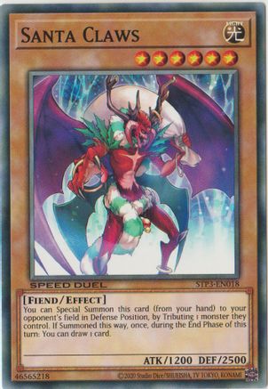 Santa Claws [STP3-EN018] Common - Yu-Gi-Oh! - Card Brawlers | Quebec | Canada |