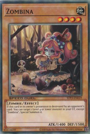 Zombina [STP3-EN019] Common - Yu-Gi-Oh! - Card Brawlers | Quebec | Canada |