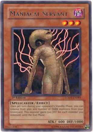 Maniacal Servant [LODT-EN085] Rare - Yu-Gi-Oh! - Card Brawlers | Quebec | Canada |