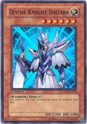 Divine Knight Ishzark [LODT-EN091] Super Rare - Yu-Gi-Oh! - Card Brawlers | Quebec | Canada |