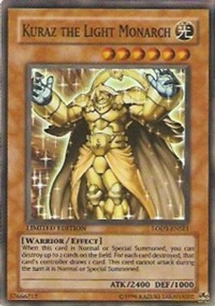 Kuraz the Light Monarch [LODT-ENSE1] Super Rare - Yu-Gi-Oh! - Card Brawlers | Quebec | Canada |