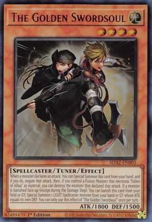 The Golden Swordsoul [SDAZ-EN003] Ultra Rare - Yu-Gi-Oh! - Card Brawlers | Quebec | Canada |