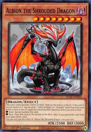 Albion the Shrouded Dragon [SDAZ-EN005] Common - Yu-Gi-Oh! - Card Brawlers | Quebec | Canada |