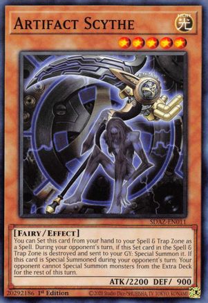 Artifact Scythe [SDAZ-EN011] Common - Yu-Gi-Oh! - Card Brawlers | Quebec | Canada |