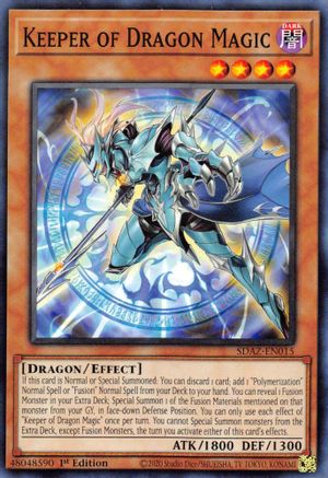 Keeper of Dragon Magic [SDAZ-EN015] Common - Yu-Gi-Oh! - Card Brawlers | Quebec | Canada |