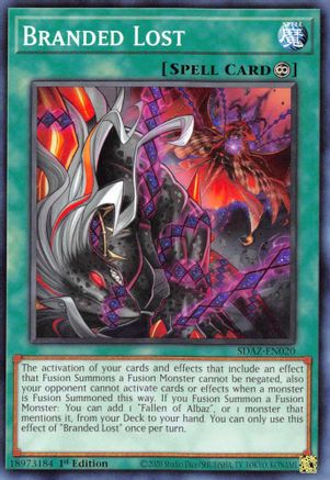 Branded Lost [SDAZ-EN020] Common - Yu-Gi-Oh! - Card Brawlers | Quebec | Canada |