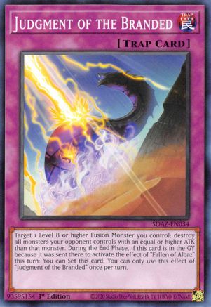 Judgment of the Branded [SDAZ-EN034] Common - Yu-Gi-Oh! - Card Brawlers | Quebec | Canada |